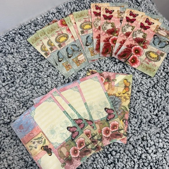 Stationary Set (new & sealed) and Note Card set (with 13 cards & envelopes) - Picture 10 of 14